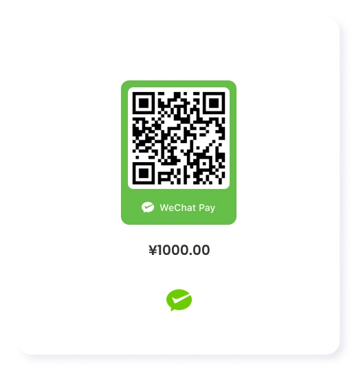 Código QR do WeChat Pay