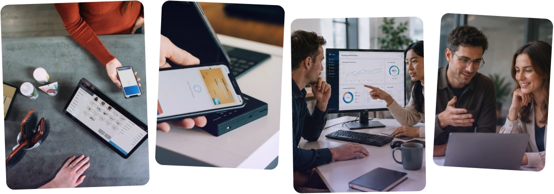 Options de paiement : paiement mobile, terminal POS, carte de crédit et paiements