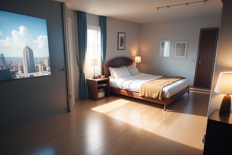 Una sala CitizenM controllata da un iPad