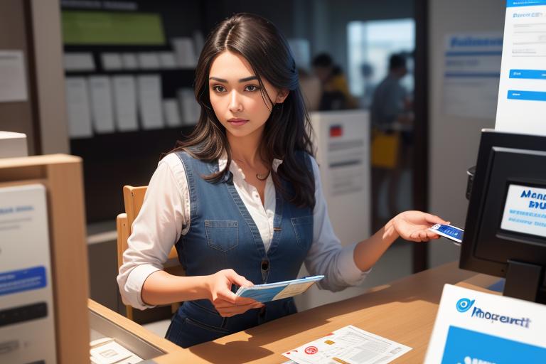 Immagine raffigurante una persona che guadagna punti premio strisciando una Carta American Express presso un commerciante