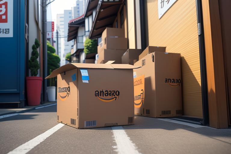 An illustration depicting the extensive reach of Amazon Prime Services in Tokyo.