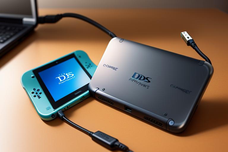 An intelligent 3DS charger displaying different charging speeds