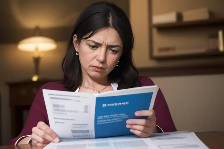 A_person_reading_the_2023_DWP_Cost_of_L