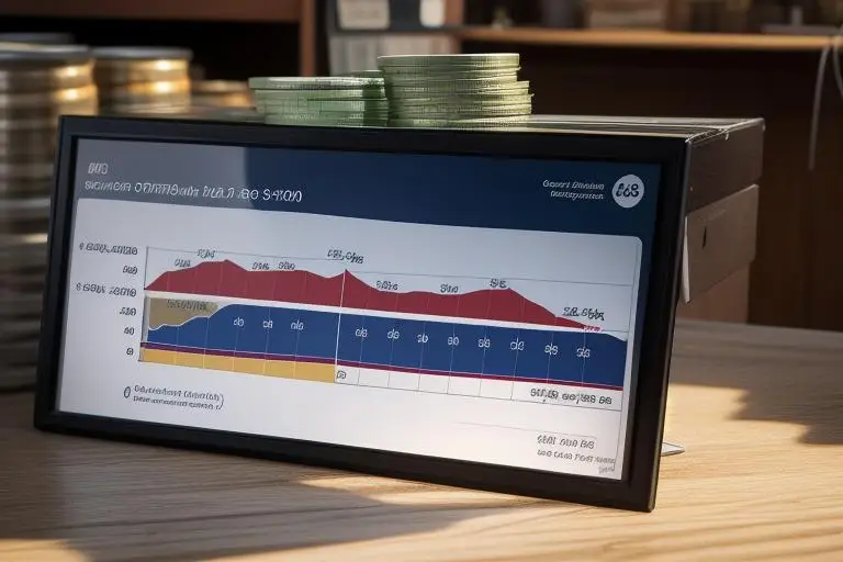 Graphique montrant l'augmentation du coût de la vie