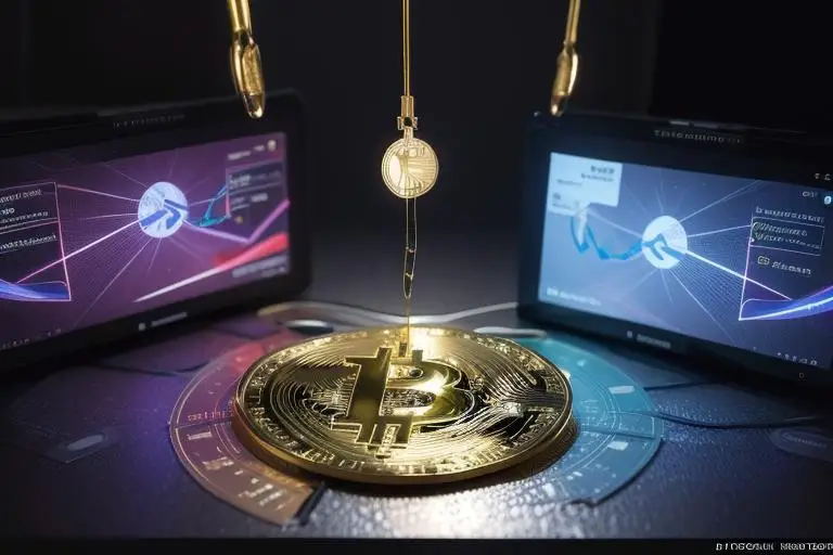 Visualization of a Digital Currency Network