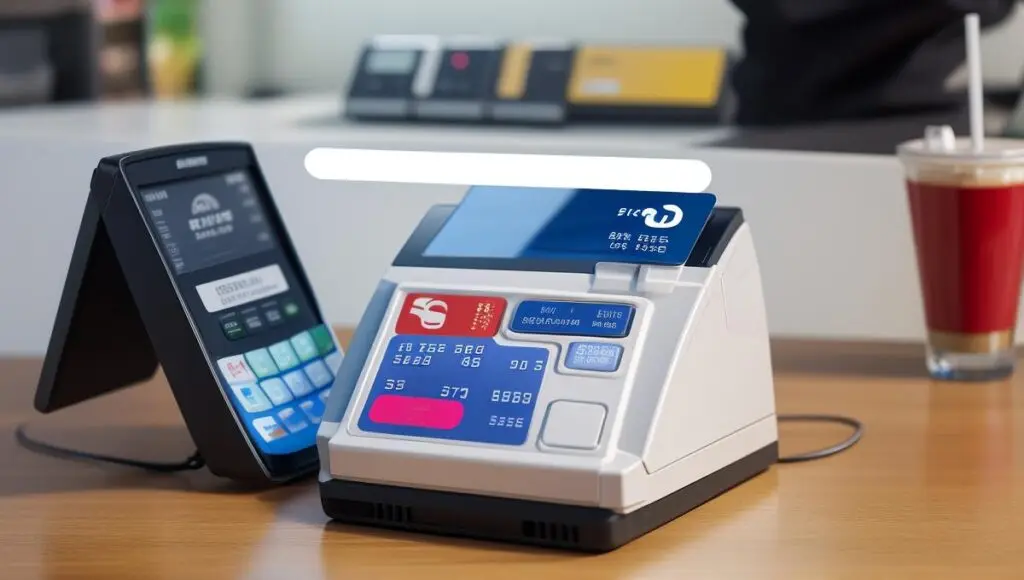 A_payment_terminal_with_different_types